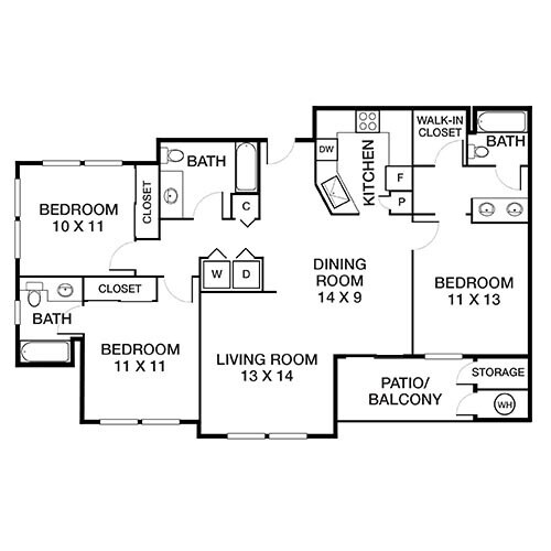 Woodland Premier 05-303 floor plan
